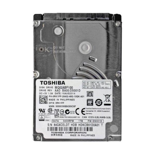 Dell- 0RK1PP  1TB 5400RPM SATA 6Gbps 16MB Cache 2.5-inch Internal Hard Drive