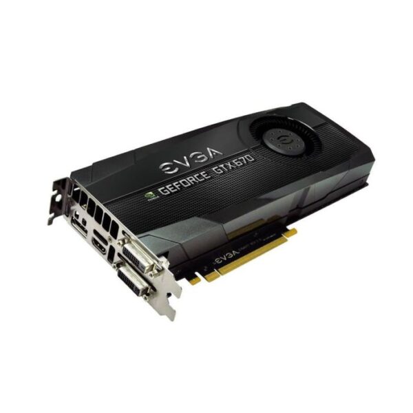 Evga Nvidia GeForce GTX 670 2GB GDDR5 HDMI / DVI-I / DVI-D / HDMI / Display-Port / SLI Support PCI-Express 3.0 x16 Video Graphics Card