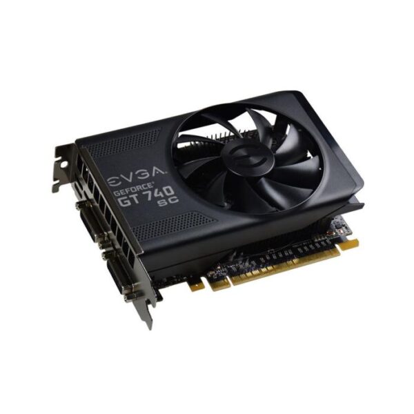 Evga GeForce GT 740 Superclocked 2GB GDDR5 128-bit PCI Express 3.0 x16 DVI/ DVI-D/ Mini-HDMI Video Graphics Card