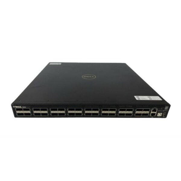 Dell 0W3MKP Dell Force10 S6000 32-Ports 10/40Gbps Qsfp+ Manageable Rack-mountable Ethernet Switch with 104x10Gbps SFP+