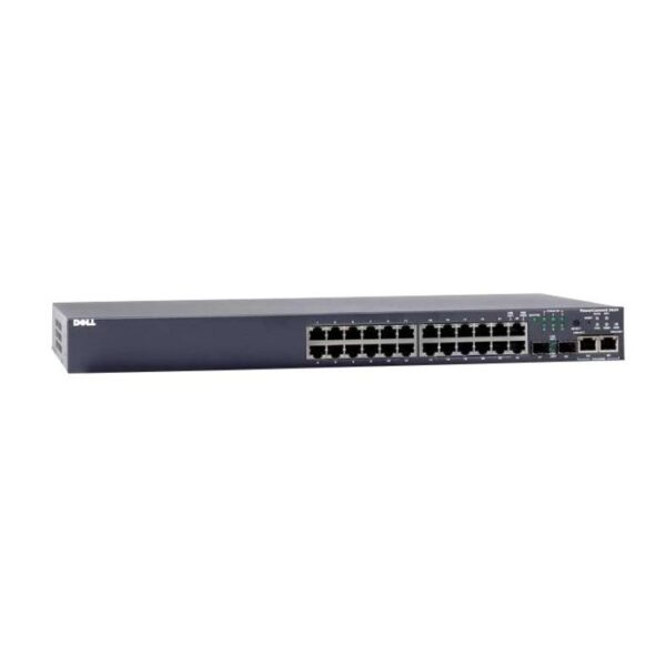 Dell 0X5388 Dell Powerconnect 3424 24-Ports Fast Ethernet Switch No Rackmount