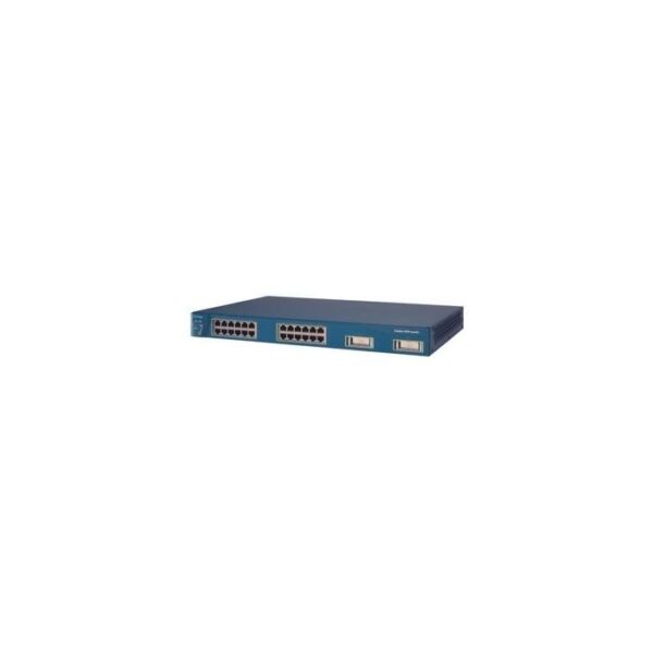 Cisco WS-C3550-24-FX-SMI Cisco Catalyst 3550-24 24-Ports RJ-45 100Base-FX Fast Ethernet D-Sub DB-9 Desktop L3 Switch with 2 x GBIC Ports