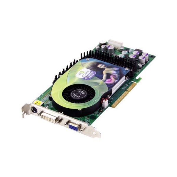 Evga Nvidia GeForce 6800 128MB DDR 256-Bit DVI/ D-Sub/ S-Video Out/ AGP 4x/8x Video Graphics Card