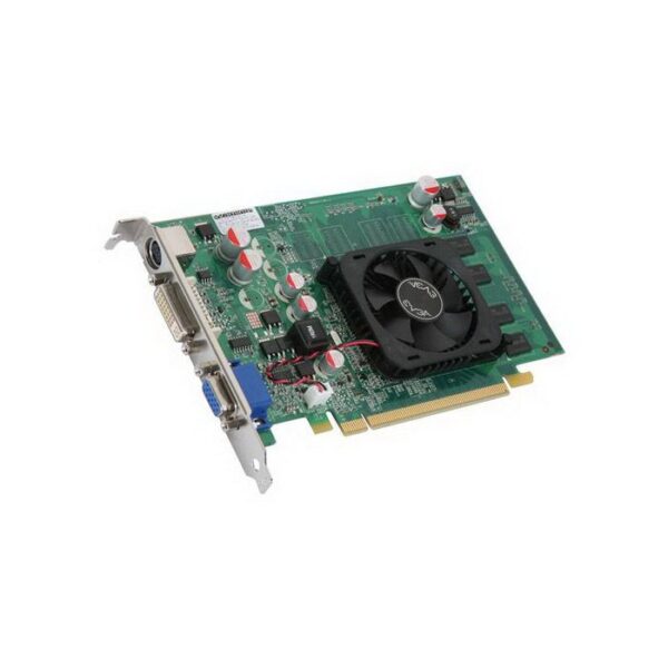 Evga GeForce 8400 GS 256MB DDR2 64-Bit DVI/ D-Sub/ S-Video Out/ HDTV/ HDCP Ready PCI-Express x16 Video Graphics Card