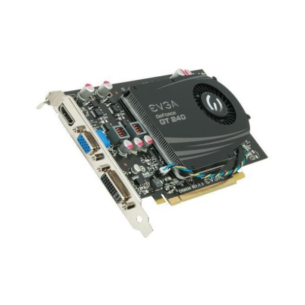 Evga GeForce GT 240 512MB GDDR5 128-Bit DVI/ HDMI/ VGA PCI-Express 2.0 x16 Video Graphics Card