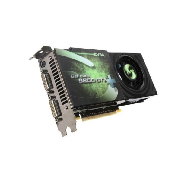 Evga Nvidia GeForce 9800 GTX+ 512MB GDDR3 256-Bit Dual DVI/ HDTV/ S-Video Out/ HDCP Ready SLI Support PCI-Express 2.0 x16 Video Graphics Card