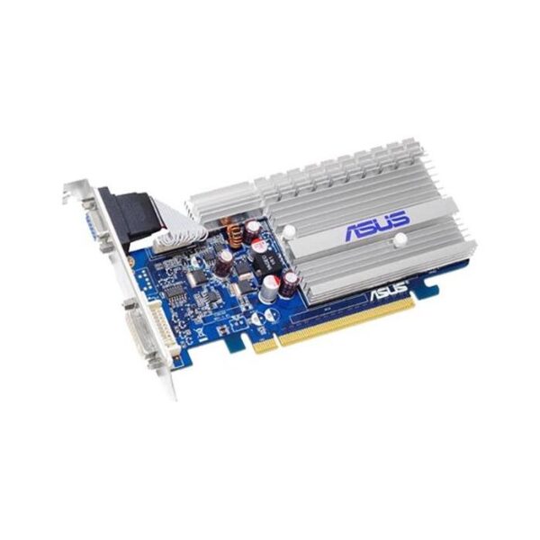 Asus EN8400GS SILENT/P/512M Nvidia GeForce 8400GS 512MB DDR2 64-Bit DVI-D / D-Sub PCI-Express 2.0 Video Graphics Card