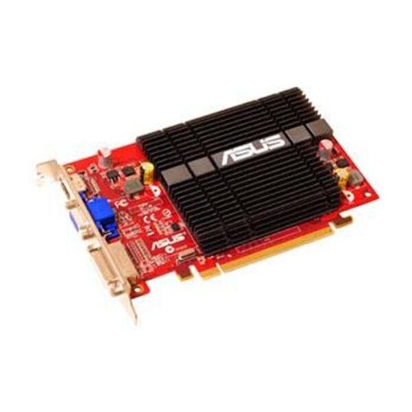 Asus EAH4350 SILENT/DI/512MD2(LP) AMD Radeon HD 4350 512MB DDR2 64-Bit HDMI / DVI-I / D-Sub / HDCP Support PCI-Express 2.0 Video Graphics Card