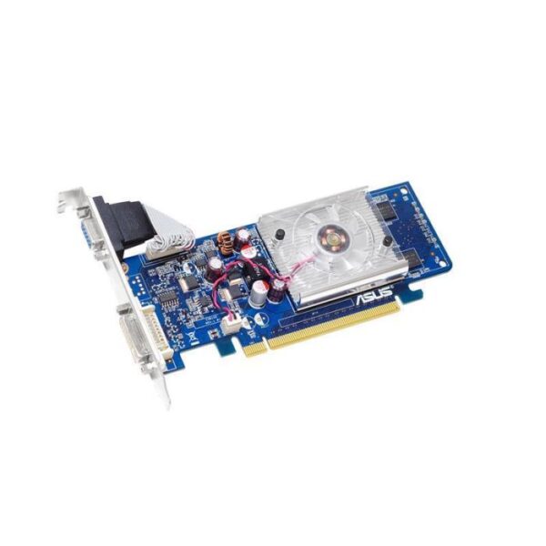 Asus EN8400GS/P/512M Nvidia GeForce 8400GS 512MB DDR2 64-Bit D-Sub / DVI-I / HDCP PCI-Express 2.0 Video Graphics Card