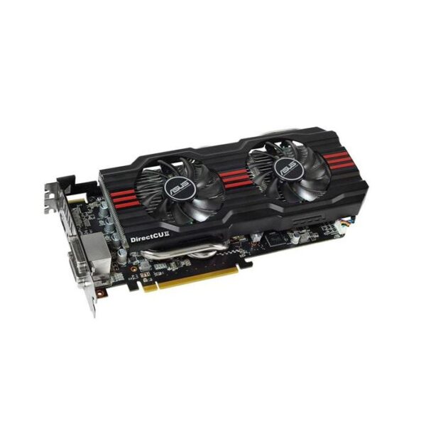 Asus HD7870-DC2TG-2GD5-V2 AMD Radeon HD 7870 2GB GDDR5 256-Bit HDMI / DisplayPort / DVI-D / D-Sub PCI-Express 3.0 x16 Video Graphics Card