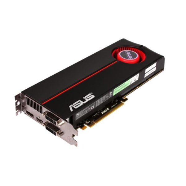 Asus EAH5870/2DIS/1GD5/A ATI Radeon HD 5870 1GB GDDR5 128-Bit HDMI / DisplayPort / DVI PCI-Express 2.1 x16 Video Graphics Card