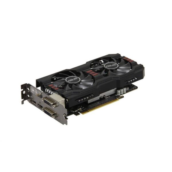 Asus GTX650TIB-DC2OC-2GD5 Nvidia GeForce GTX 650 Ti Boost 2GB GDDR5 192-Bit HDMI / DisplayPort / DVI-I / DVI-D HDCP Support Video Graphics Card