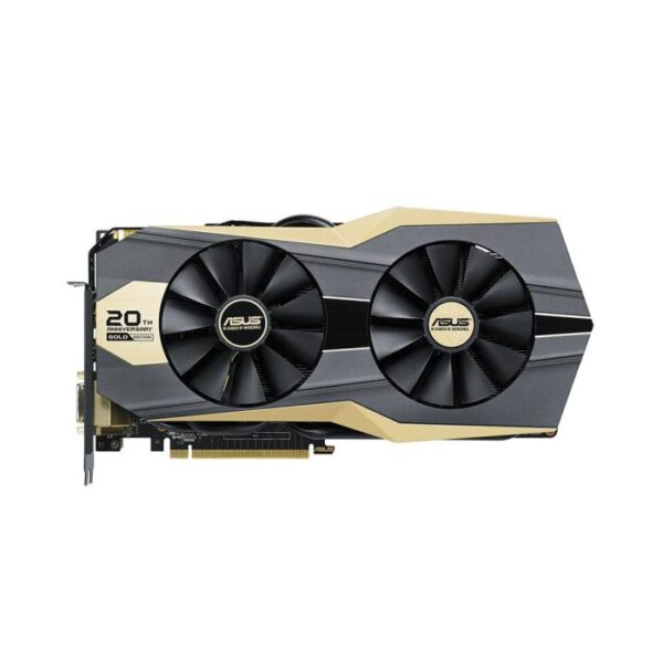 Asus Gold 20TH-GTX980TI-P-6G-Gaming Nvidia GeForce GTX 980 Ti 6GB GDDR5 384-Bit HDMI / Dual-Link DVI-I / 3x DisplayPort PCI-Express 3.0 Video Graphics Card