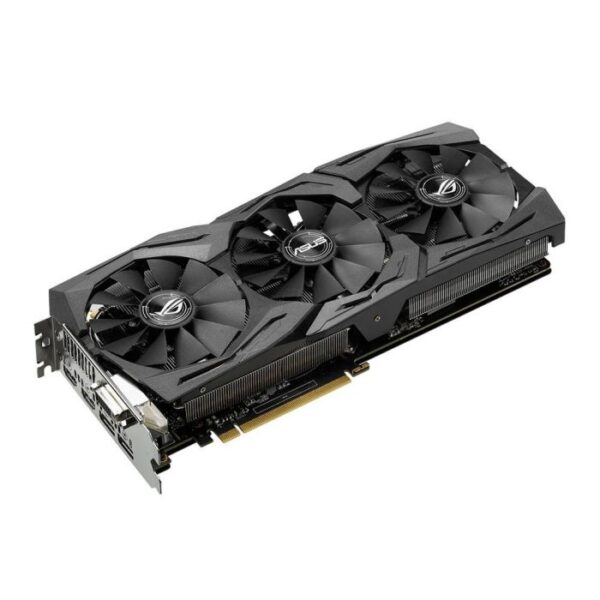 Asus ROG-STRIX-GTX1080-8G-11GBPS Nvidia GeForce 8GB GDDR5X 256-Bit 2x HDMI / 2x DisplayPort / HDCP/ DVI-D PCI-Express 3.0 Video Graphics Card