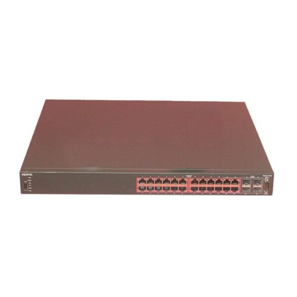 Nortel AL4500A15E6 Nortel 4524GT Gigabit Ethernet Routing External Switch with 24-Ports 10/100/1000 BaseTX Ports SFP with Power Cord