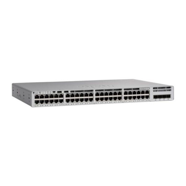 Cisco C9200L-48P-4X-CX-E Cisco Catalyst 9200L 48-Ports PoE+ Ethernet Switch with 4 x 10Gbps Ports