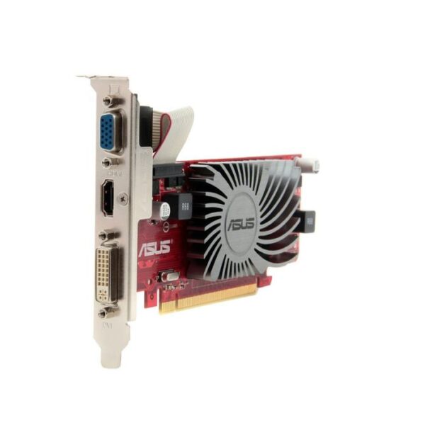 Asus EAH5450 SILENT/DI/1GD3(LP) AMD Radeon HD 5450 1GB DDR3 64-Bit HDMI / DVI-I / D-Sub / HDCP Support PCI-Express 2.1 Video Graphics Card