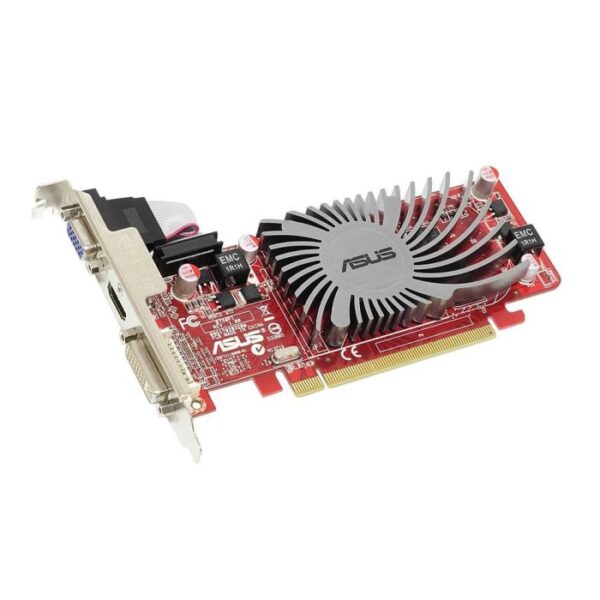 Asus EAH5450 SILENT/DI/512MD2(LP) AMD Radeon HD 5450 512MB DDR2 64-Bit HDMI / DVI-I / D-Sub / HDCP PCI-Express 2.1 Video Graphics Card