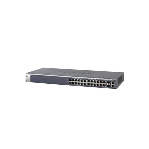 Netgear FSM726300EUS NetGear ProSafe 24-Ports 10/100Mbps Layer 2 Managed Switch With 2 Combo Gigabit Ethernet Ports