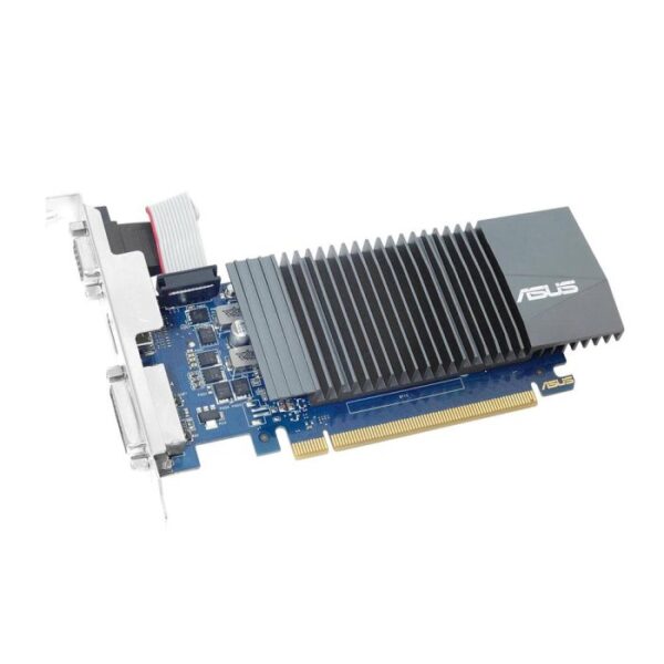 Asus Nvidia GeForce GT 710 2GB GDDR5 64-Bit HDMI / DVI-D / D-Sub / HDCP Support PCI-Express 2.0 Video Graphics Card