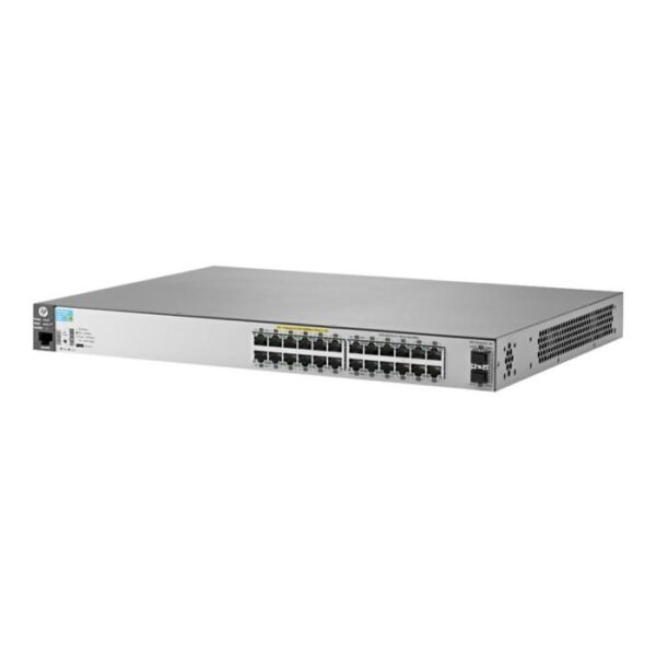 HP J9854AR#ABA HP Aruba 2530 24G 24-Ports PoE+ 2SFP+ Switch U.S. - English