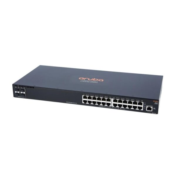 HP JL354-61001 HP 2540 24-Ports 0/100/1000Base-T RJ-45 Managebale Layer2 Modular Rack-mountable Ethernet Switch with 4x SFP+ Ports