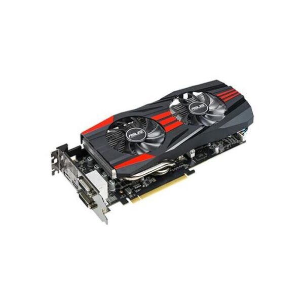 Asus AMD Radeon R9 270X 2GB GDDR5 256-Bit HDMI / DVI-I / DVI-D / DisplayPort / HDCP Support PCI-Express 3.0 Video Graphics Card