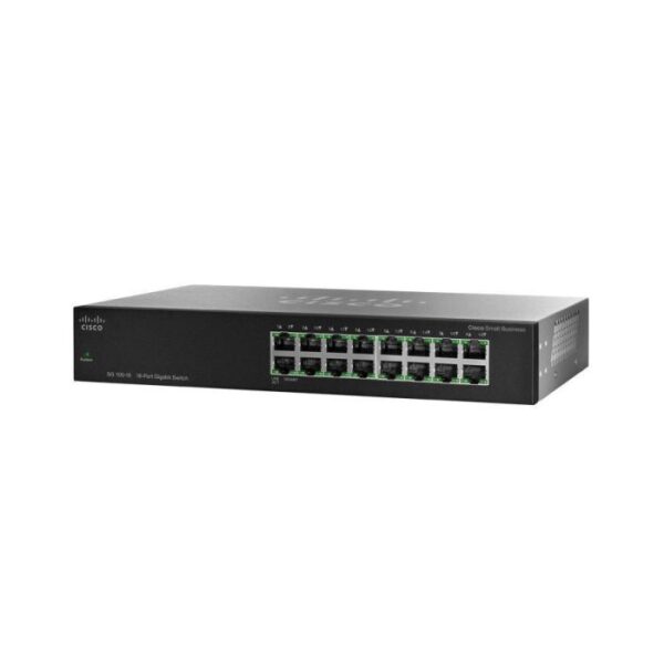 Cisco SR2016T-NA Cisco SG 100-16 16-Ports Gigabit Ethernet Switch 16 Ports 16 x RJ-45 10/100/1000Base-T