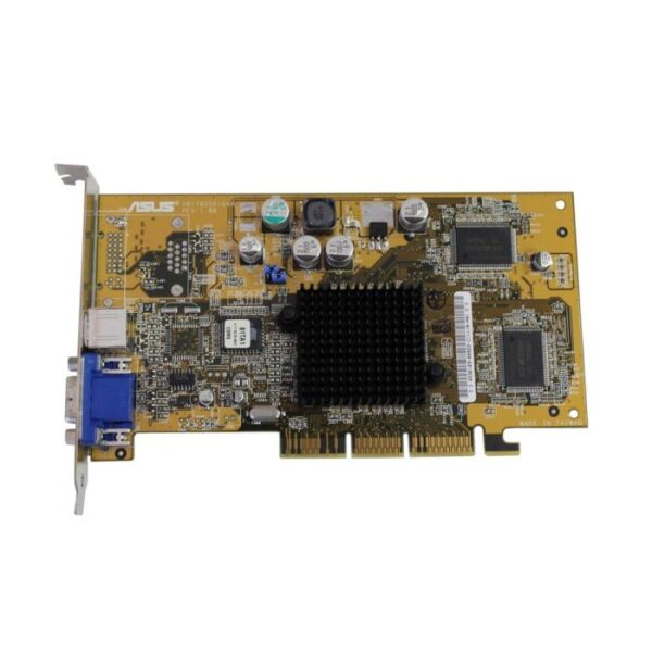 Asus 64MB Agp Video Graphics Card With Vga And Tvout Output