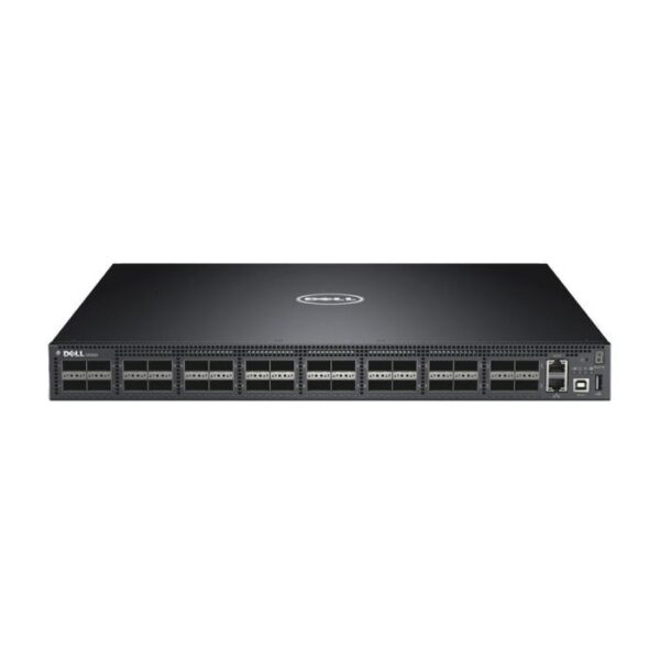 Dell W3MKP Dell Force10 S6000 32-Ports 10/40Gbps Qsfp+ Manageable Rack-mountable Ethernet Switch with 104x10Gbps SFP+