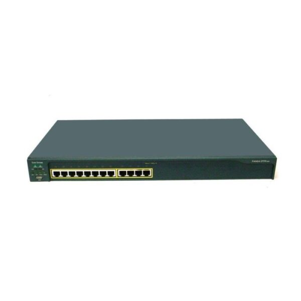 Cisco WS-C2950-12 Cisco Catalyst 2950 12-Ports 10/100 RJ-45 Rack-mountable Catalyst Autosensing Switch