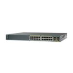 Cisco WS-C2960+24LC-L-RF Cisco Catalyst 2960-Plus 24LC-L 24-Ports 10/100Base-TX RJ-45 Manageable Layer2 Rack-mountable Ethernet Switch with 8x PoE (RJ-45) Ports and 2 x Gigabit Ethernet Expansion Slots