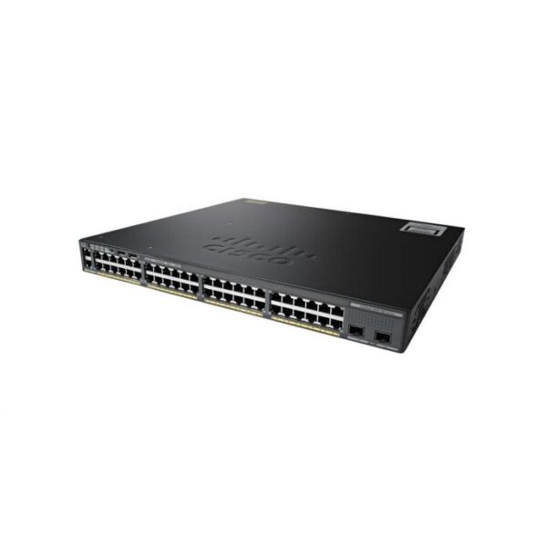 Cisco WS-C2960X-48FPD-L-C3 Cisco Catalyst 2960x Series 48-Ports 10/100/1000 Ethernet Port Lan Switch with 2x SFP+ Uplink Ports