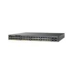 Cisco WS-C2960X-48FPS-L= Cisco Catalyst 2960-X Series 48-Ports 10/100/1000Base-T RJ-45 PoE USB Manageable Layer2 Rack-mountable 1U and Desktop Switch with 4x SFP Ports