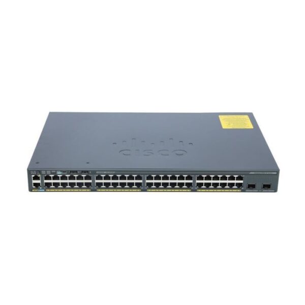 Cisco WS-C2960X-48LPD-L-B2 Cisco Catalyst 2960-X 48-Ports 10/100/1000Base-T RJ-45 12x PoE and 12x PoE+ Ports USB Manageable Layer3 Rack-mountable Ethernet Switch with 2x SFP+ Ports