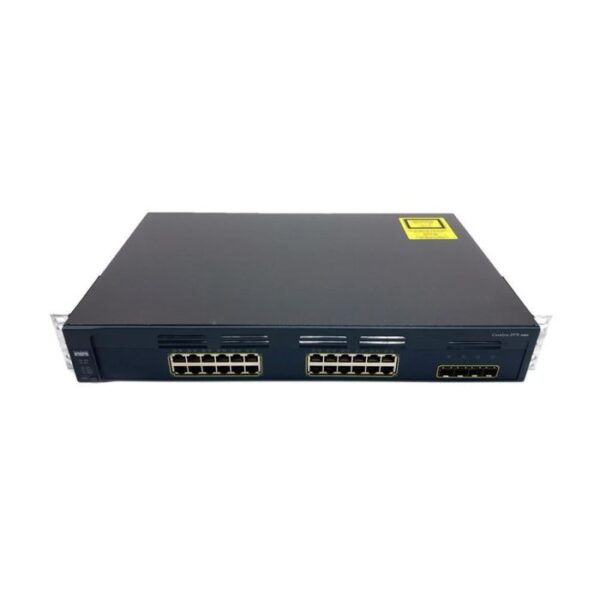 Cisco WS-C2970G-24T-E Cisco Catalyst 2970 24-Ports 10/100/1000T Gigabit Ethernet Rack-Mountable managed Switch