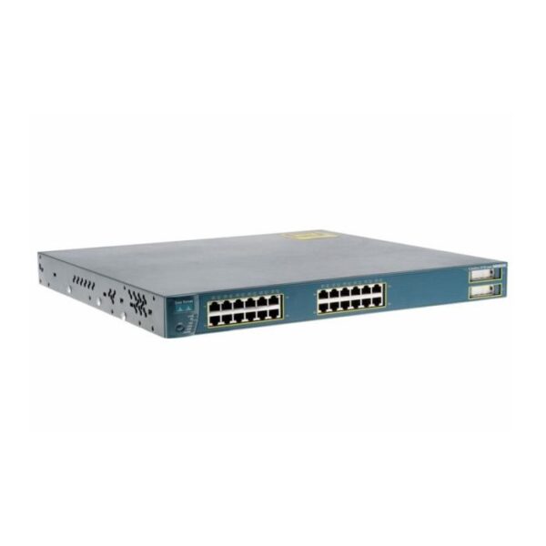 Cisco WS-C3550-24PWR-SMI Cisco Catalyst 3550 24-Ports 10/100 Switch With 2 1000BaseX Port Uplinks