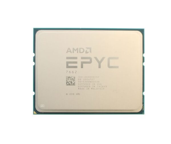 AMD 100-000000137WOF  EPYC 7662 2.0GHz 64-Core 256MB L3 Soc Processor