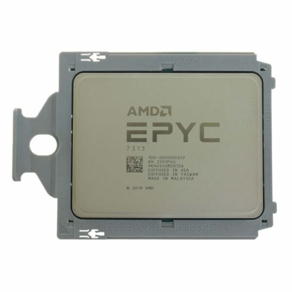 AMD 100-000000329  EPYC 7313 3.0GHz 16-Core 128MB L3 Socket Processor