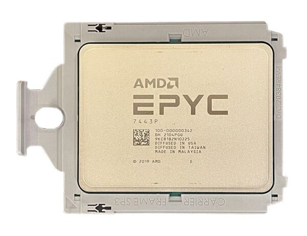 AMD 100-000000342  EPYC 7443P 24-Core 2.85GHz 128MB L3 Cacheh Processor