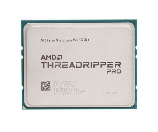 AMD 100-000000445  Ryzen Threadripper 5975WX 3.6GHz 32-Core Processor