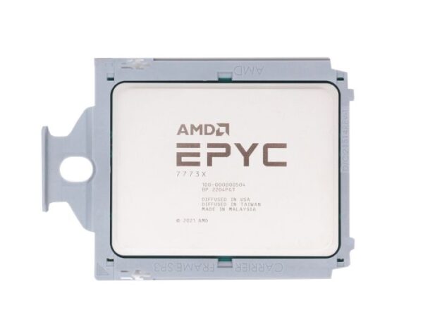 AMD 100-000000504  EPYC 7773X 64-Core 2.20GHz 768MB L3 Cacheh Processor