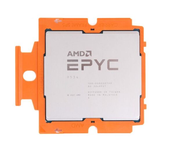 AMD 100-000000799  EPYC 9534 64-Core 3.45GHz 256MB L3 Cachehe Processor