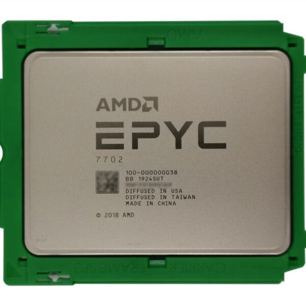 AMD 100-100000038WOF  EPYC 7702 2.0GHz 64-Core 256MB L3 Soc Processor