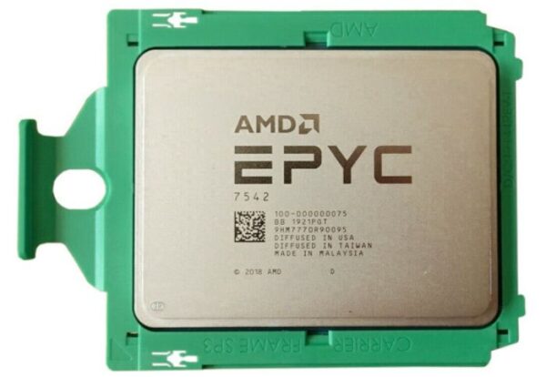 AMD 100-100000075WOF  EPYC 7542 2.9GHz 32-Core 128MB L3 Soc Processor