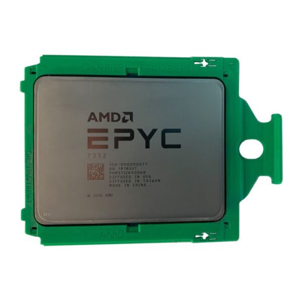 AMD 100-100000077WOF  EPYC 7352 24-Core 2.3GHz 128MB L3 Cache Processor