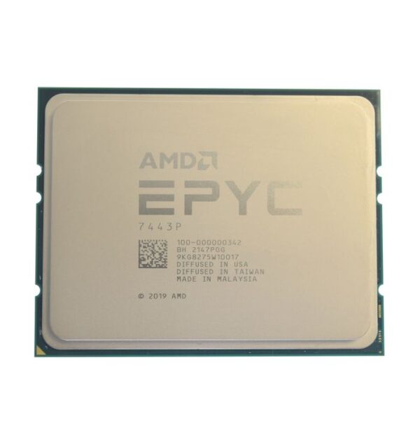 AMD 100-100000342WOF  EPYC 7443P 2.85GHz 24-Core 128MB L3 S Processor